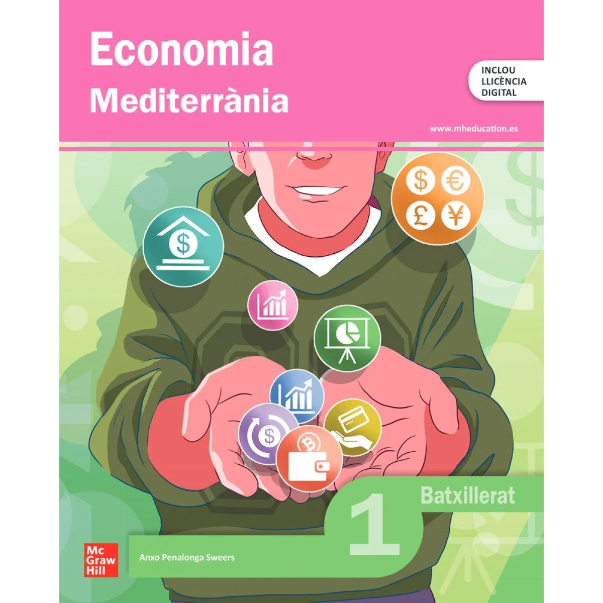 Economia 1 Batxillerat, Anxo Penalonga, mediterrània, Mc Graw Hill