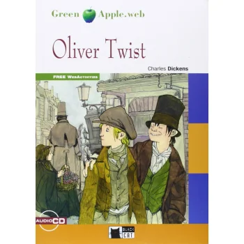 Oliver Twist, Charles Dickens, Black Cat Green Apple, Vicens Vives