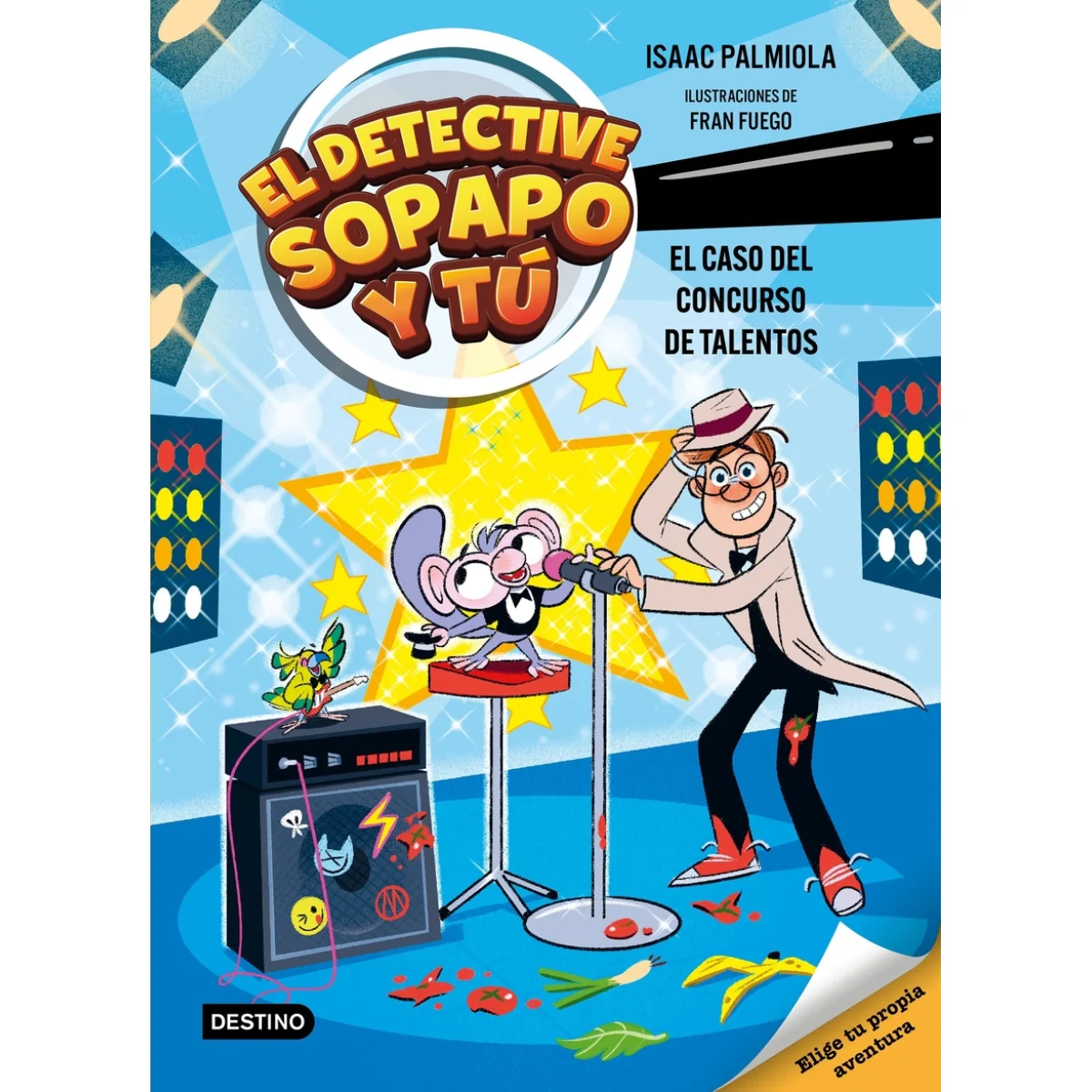 El detective Sopapo y tú 6. El caso del concurso de talentos, Isaac Pa