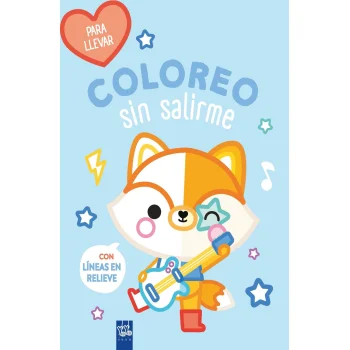 Coloreo sin salirme-Para llevar. Zorro, Yoyo