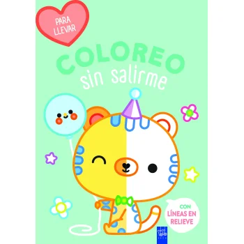 Coloreo sin salirme-Para llevar. Tigre, Yoyo
