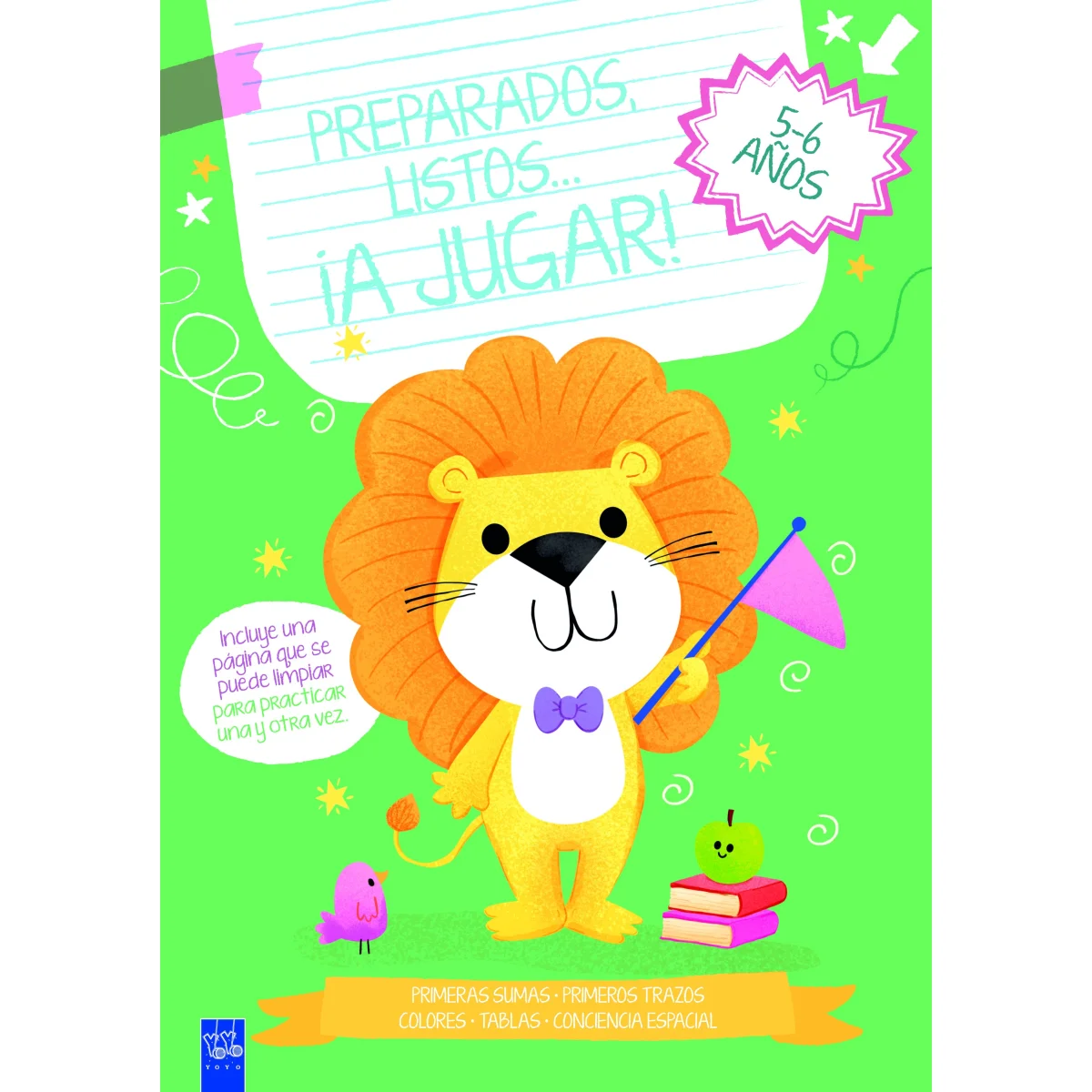 Preparados, listos... ¡a jugar! 5-6 años verde, Yoyo