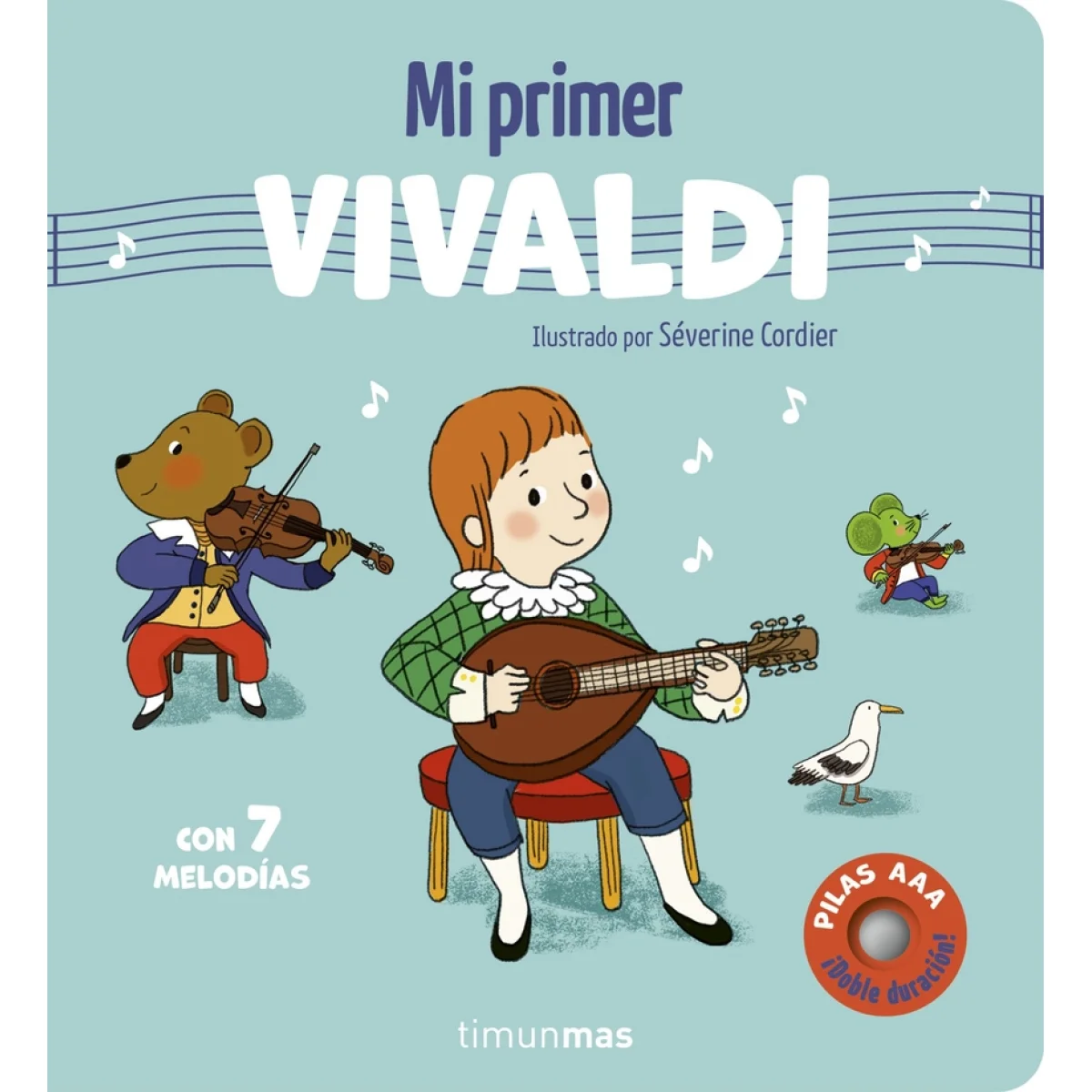 Mi primer Vivaldi. Con 7 melodías, Séverine Cordier, Timun Mas