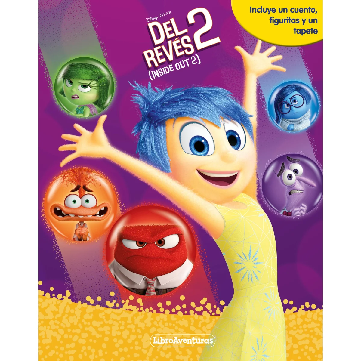 Del revés 2. Libroaventuras, Disney Libros