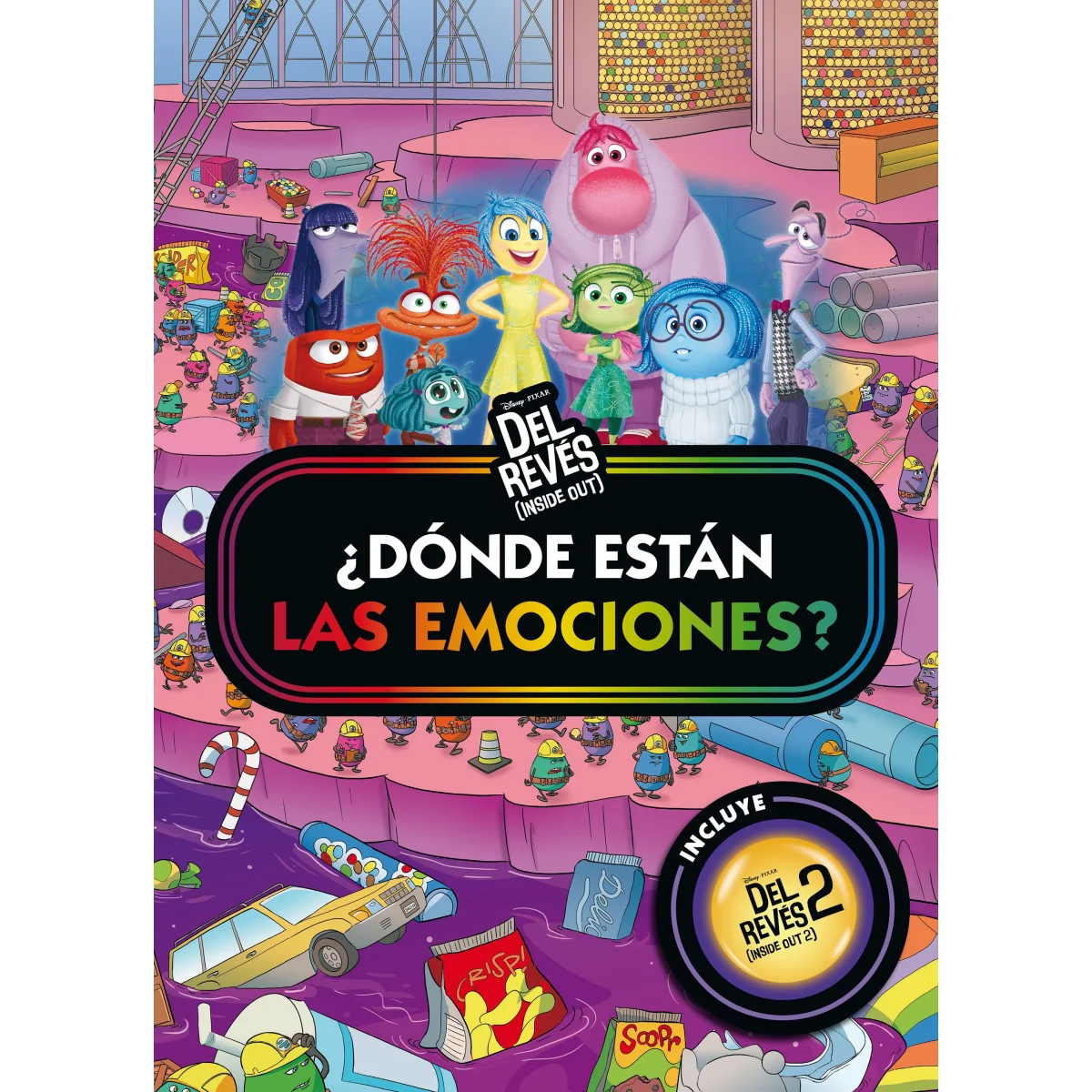 Del Revés. ¿Dónde están las emociones?, Disney Libros