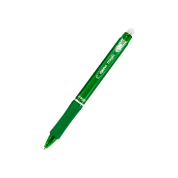 Bolígraf verd 0.7 mm borrable Campus Magic Click 081863