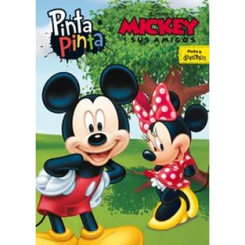 Mickey y sus amigos, Pinta Pinta, Disney Libros