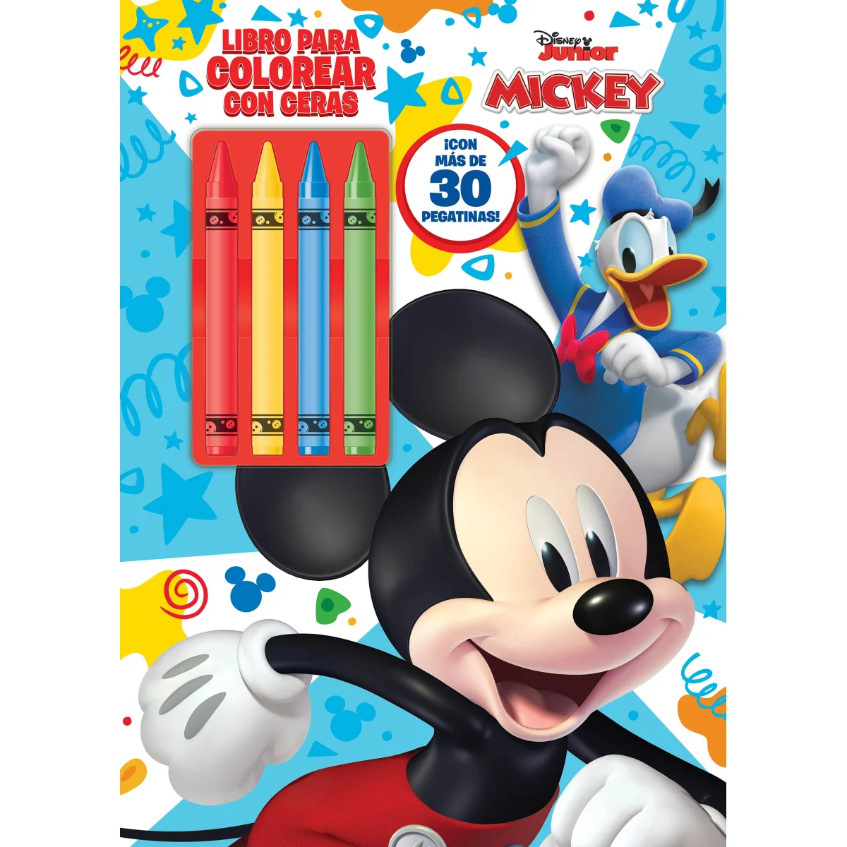 Mickey. Libro para colorear con ceras, Disney Libros
