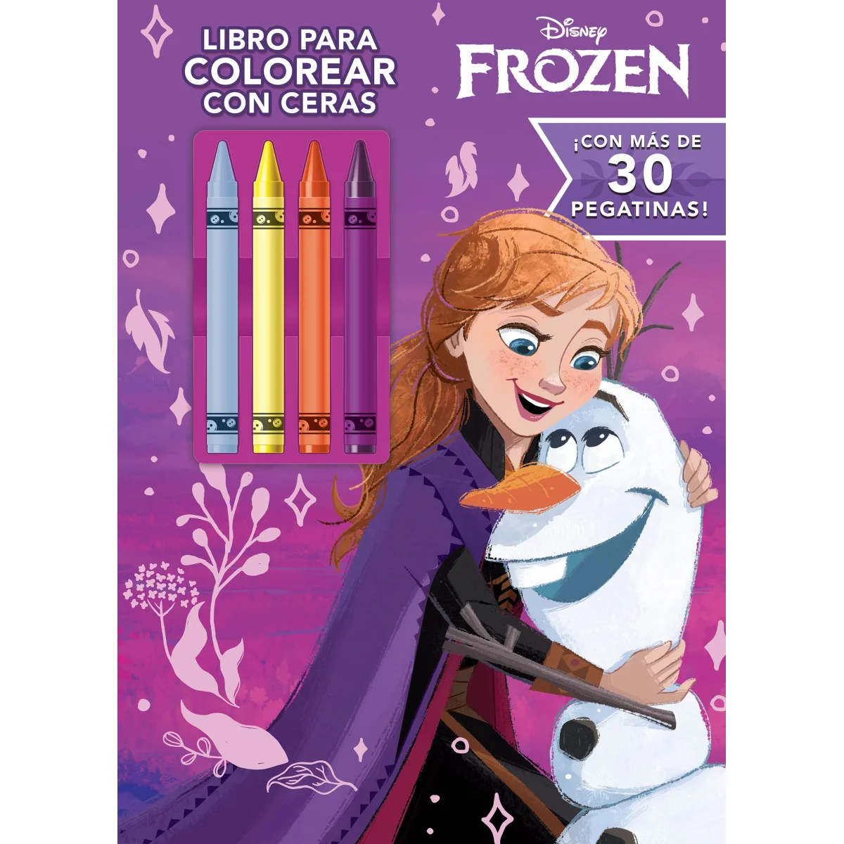 Frozen. Libro para colorear con ceras, Disney Libros