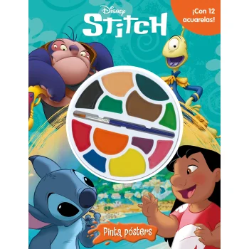 Stitch. Pinta pósters, Disney Libros