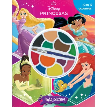 Princesas. Pinta pósters, Disney Libros