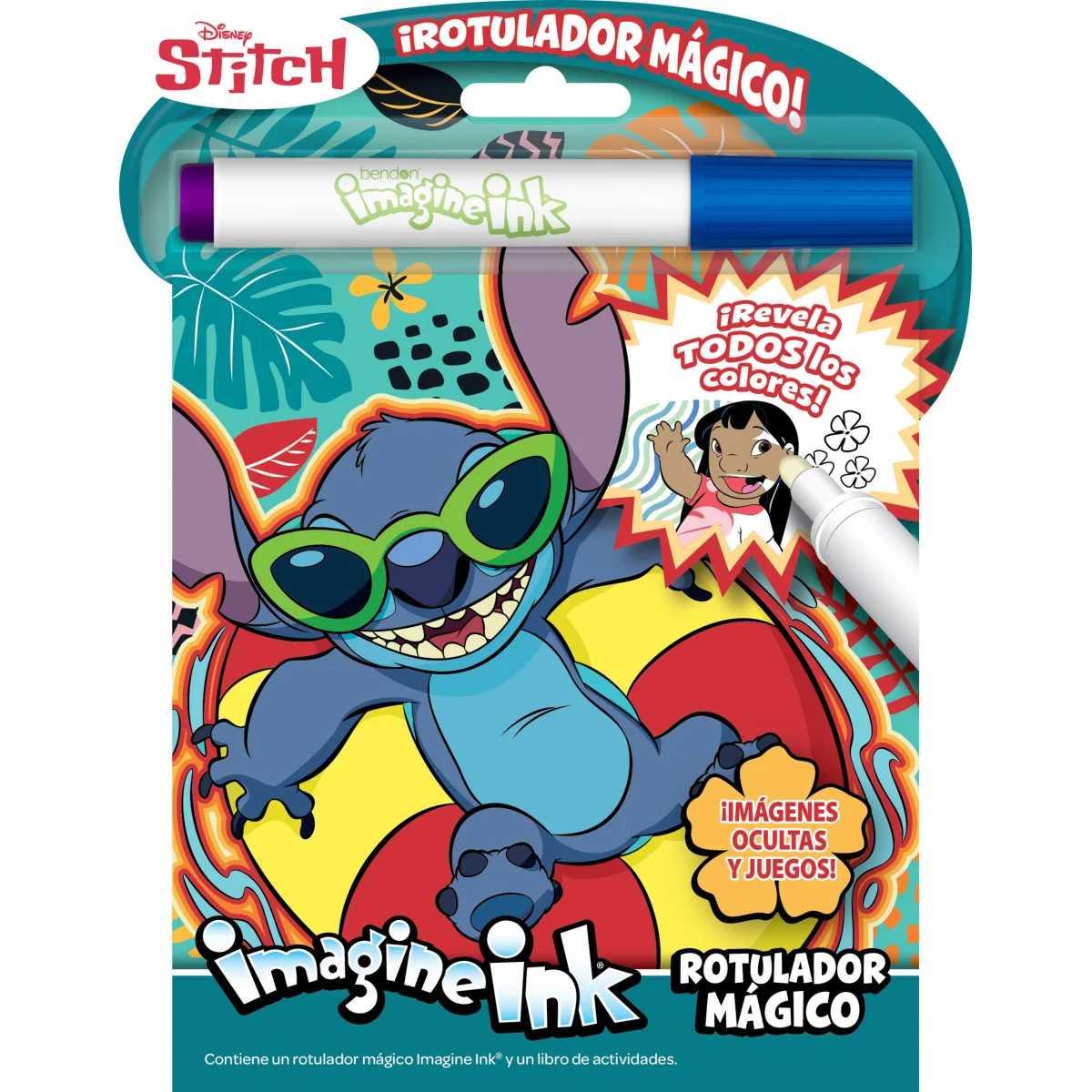 Stitch. Rotulador mágico, Disney Libros