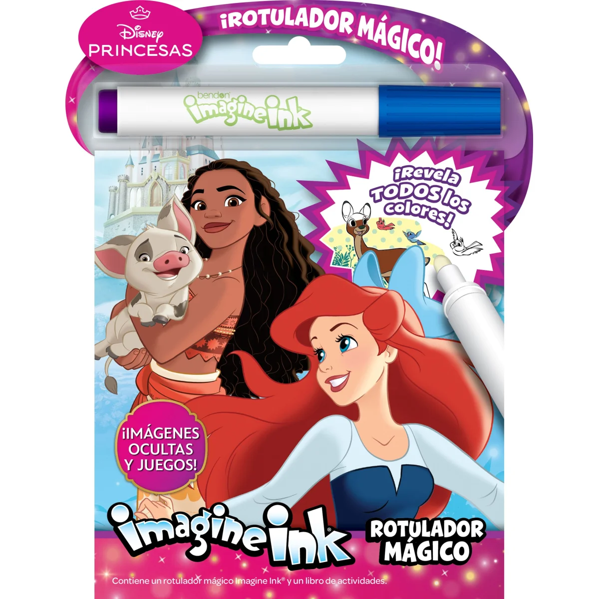 Princesas, Rotulador mágico 3, Disney Libros