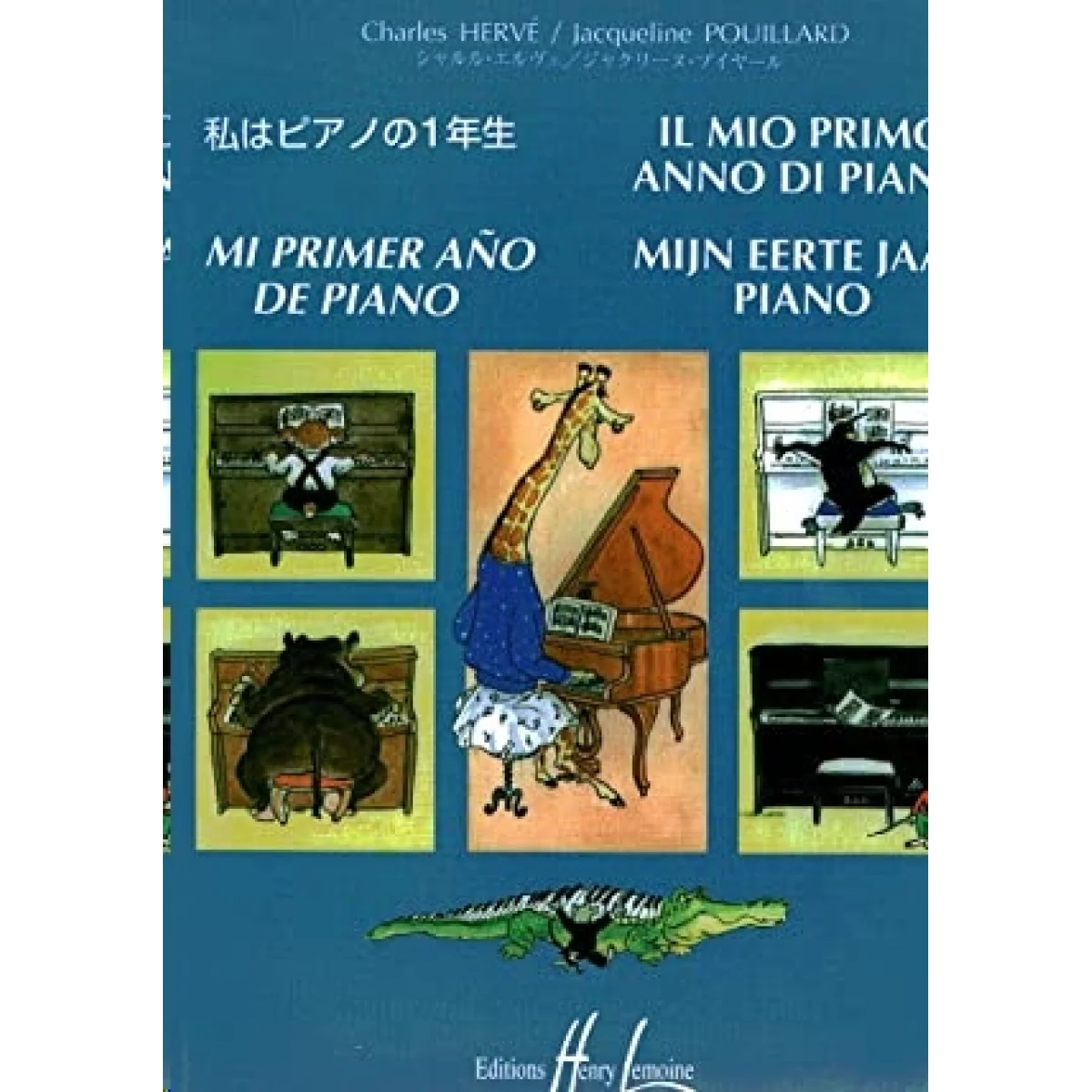 Mi primer año de piano, Charle Herve, Henry Lemoine