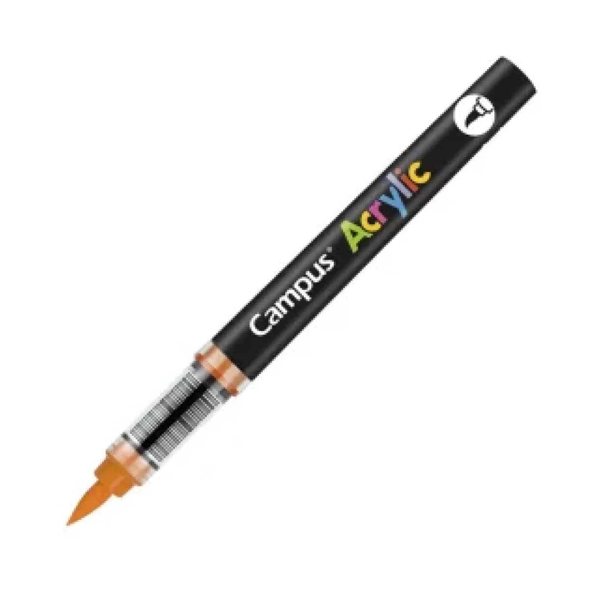 Retolador acrylic pinzell taronja Campus 081773