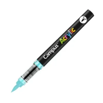 Retolador acrylic pinzell blau clar Campus 081775