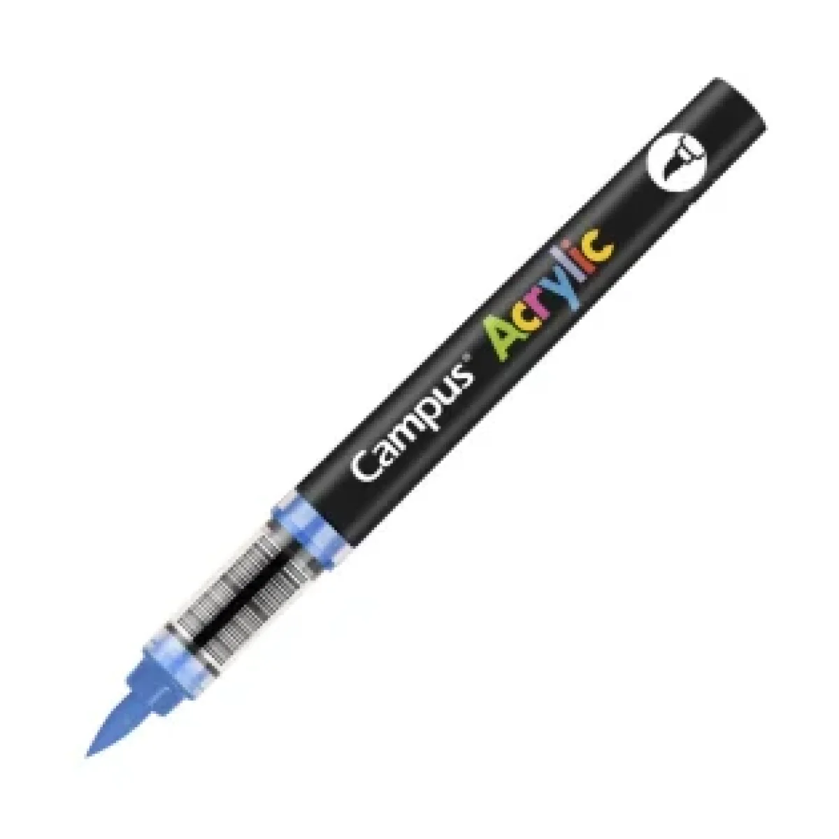 Retolador acrylic pinzell blau mitg Campus 081776