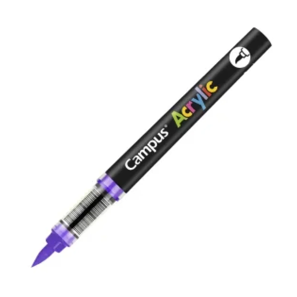 Retolador acrylic pinzell violeta Campus 081777