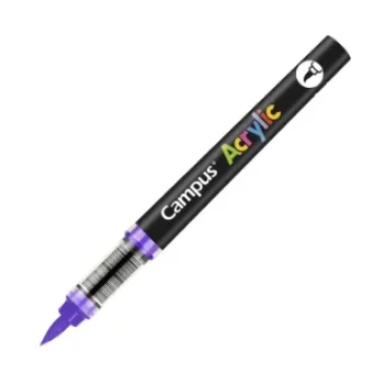 Retolador acrylic pinzell violeta Campus 081777