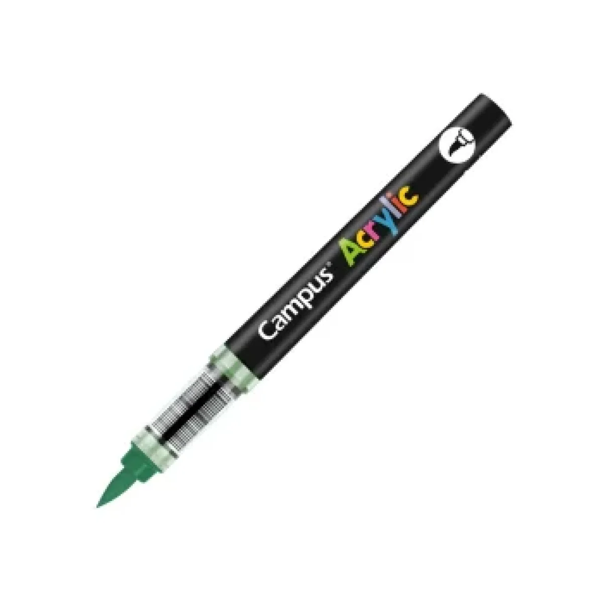 Retolador acrylic pinzell verd molsa Campus 081781