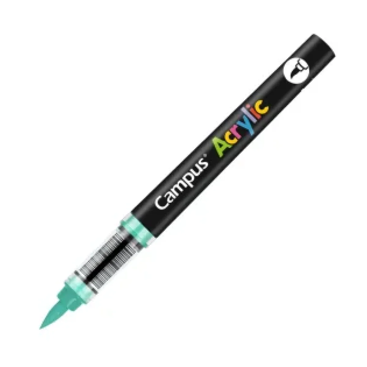 Retolador acrylic pinzell verd Campus 081780
