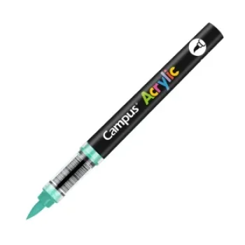 Retolador acrylic pinzell verd Campus 081780