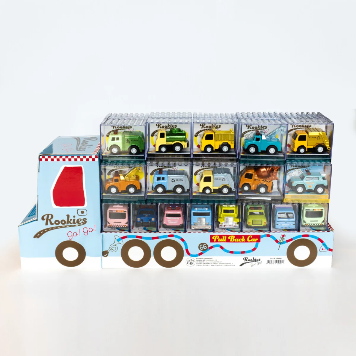 Mini Cotxes i Camions amb Retrofricció Rookies RO269995