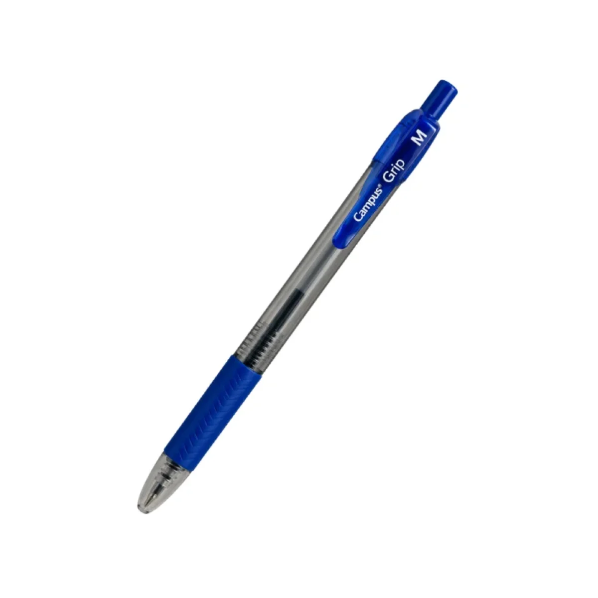 Bolígraf blau retràctil Campus Grip