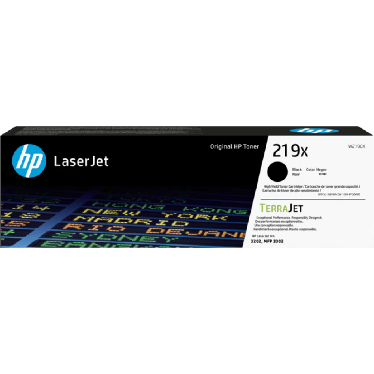 Toner original HP 219X W2190X negre