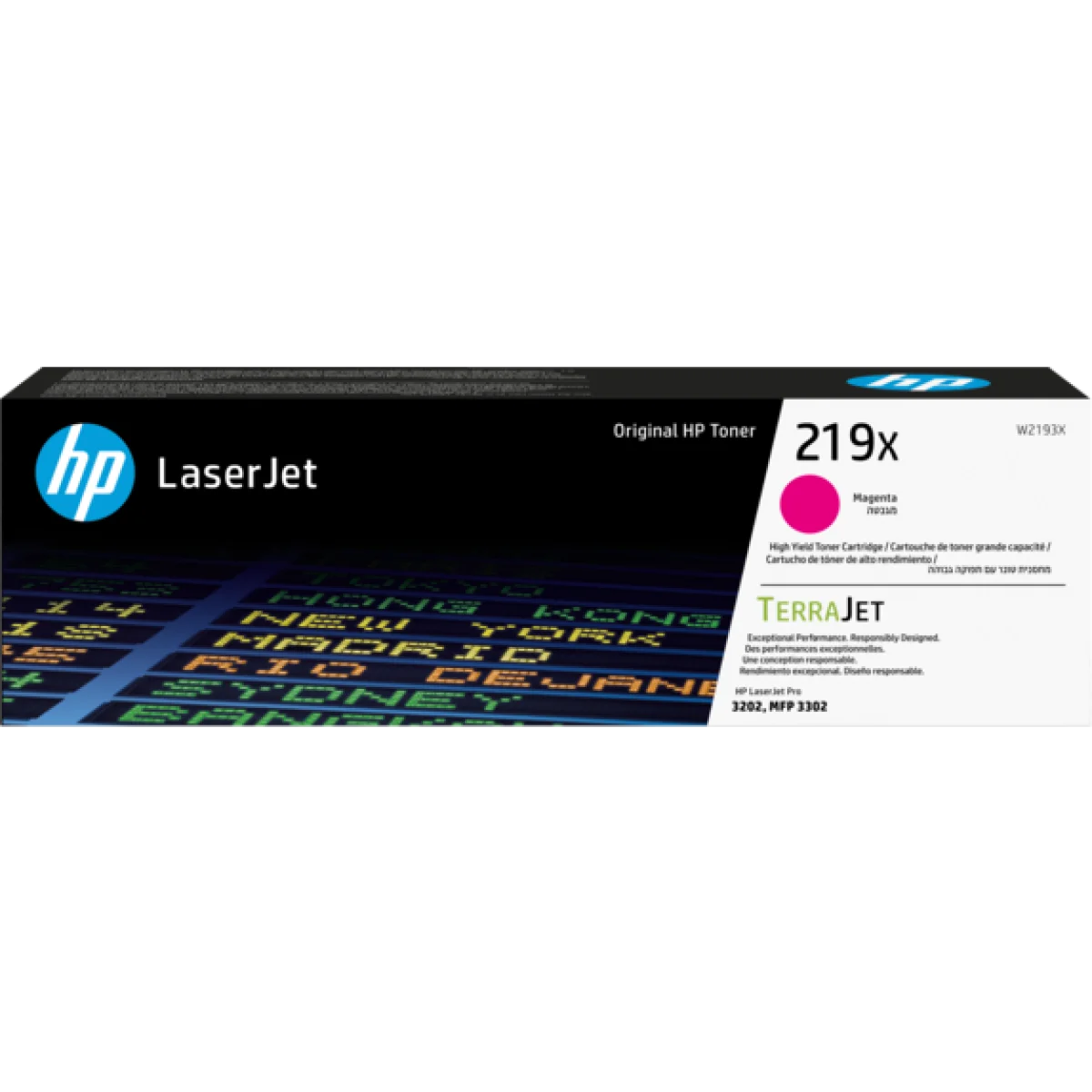 Toner original HP 219X W2193X magenta